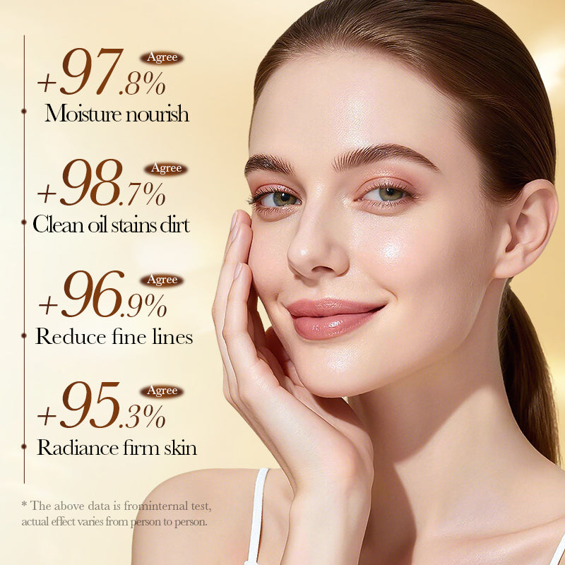 SADOER 24K Gold Collagen Firming and Brightening Cosmetic Set of 6