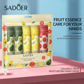 SADOER Colorful Fruit Moisturizing Hand Cream Set of 5